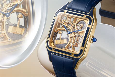 cartier santos dumont skeleton 2024.